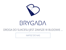 Tablet Screenshot of brygada.pl
